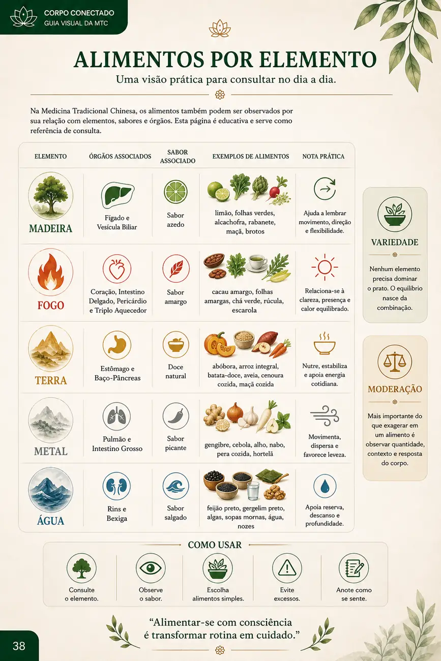 Previa da pagina Alimentos por Elemento