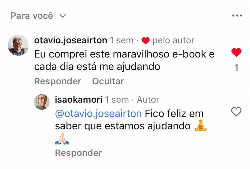 Comentário de Otavio sobre o Corpo Conectado